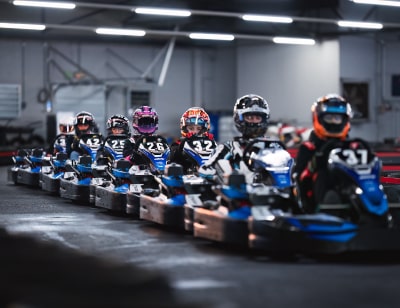 Championnat junior au Liège Karting